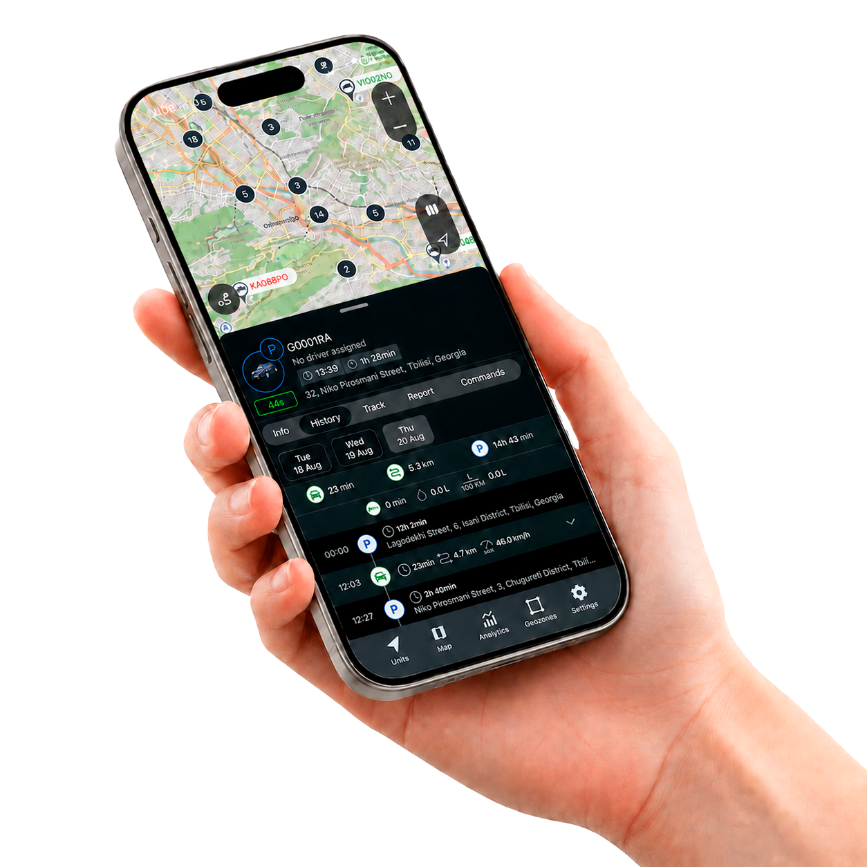 Мобильное приложение EvoSkyGeo